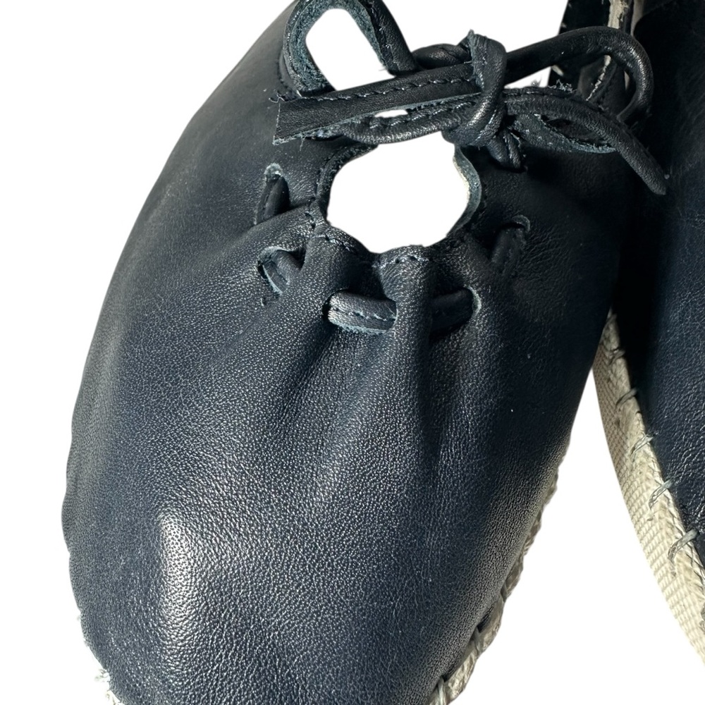 Bos & Co Women Osaka Slip-On Leather Navy Blue Sneaker Portugal Size 40‎ US9/9.5 - Picture 9 of 11
